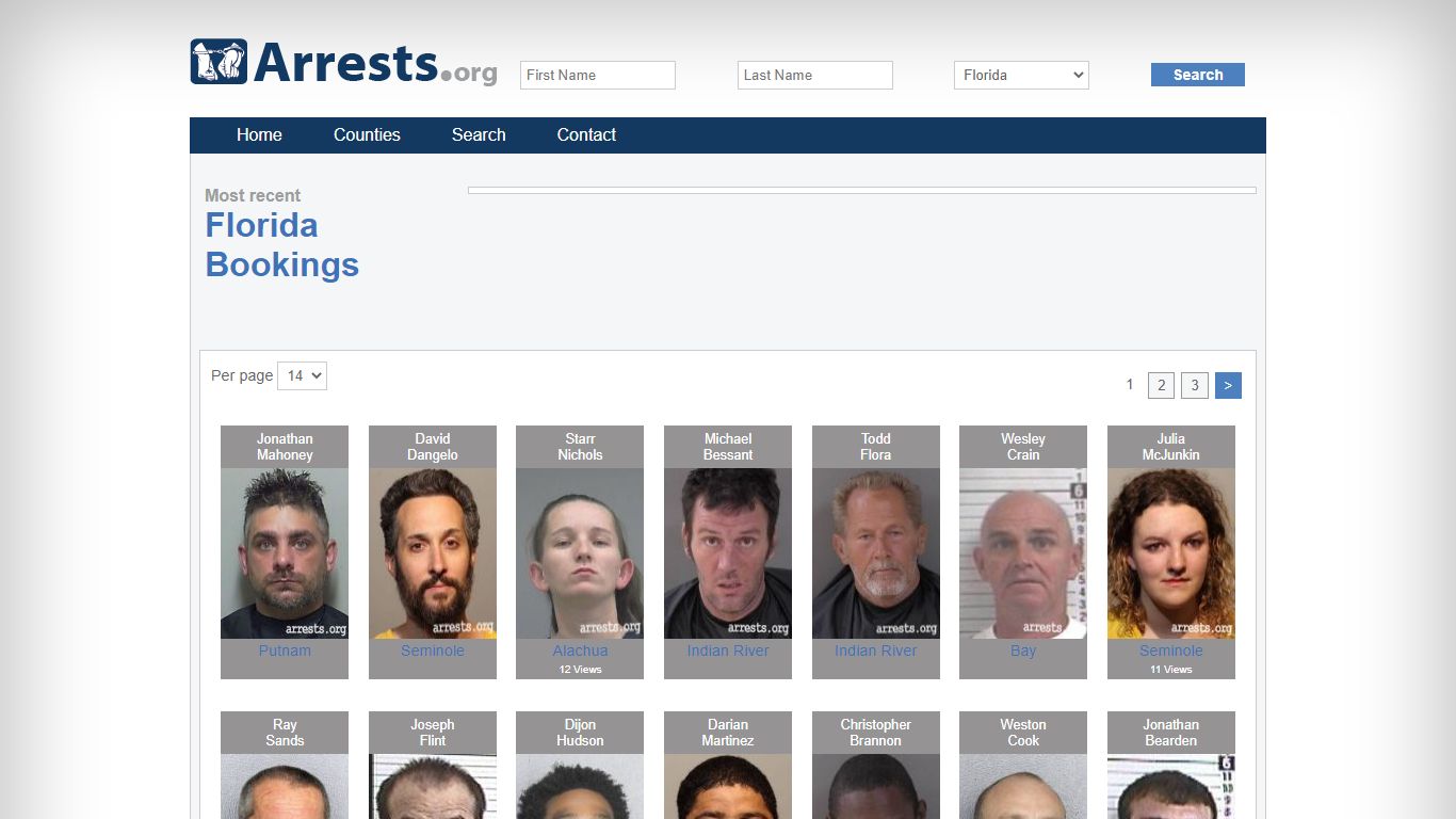 Florida Arrests and Inmate Search